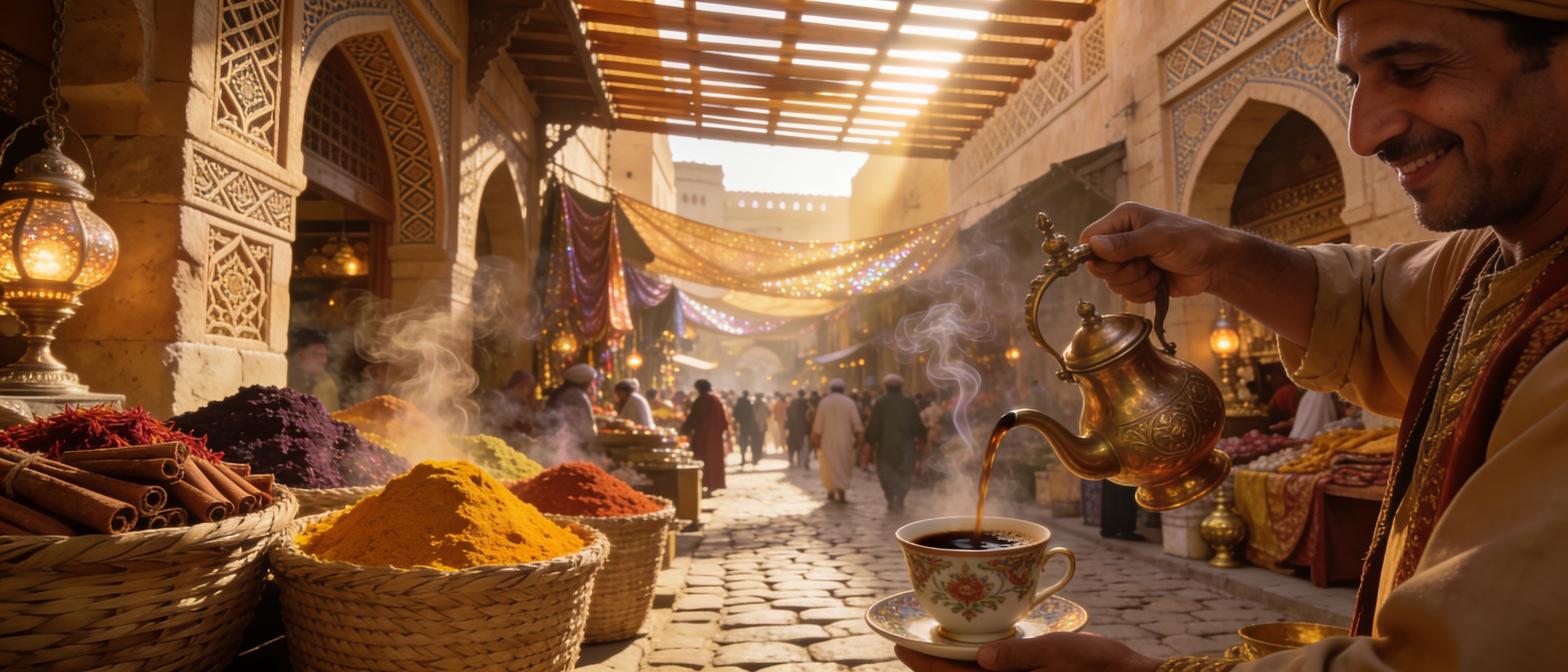 Menjelajahi Persia: Di Balik Legenda Aladdin, Rempah, dan Hangatnya Kopi Berbumbu